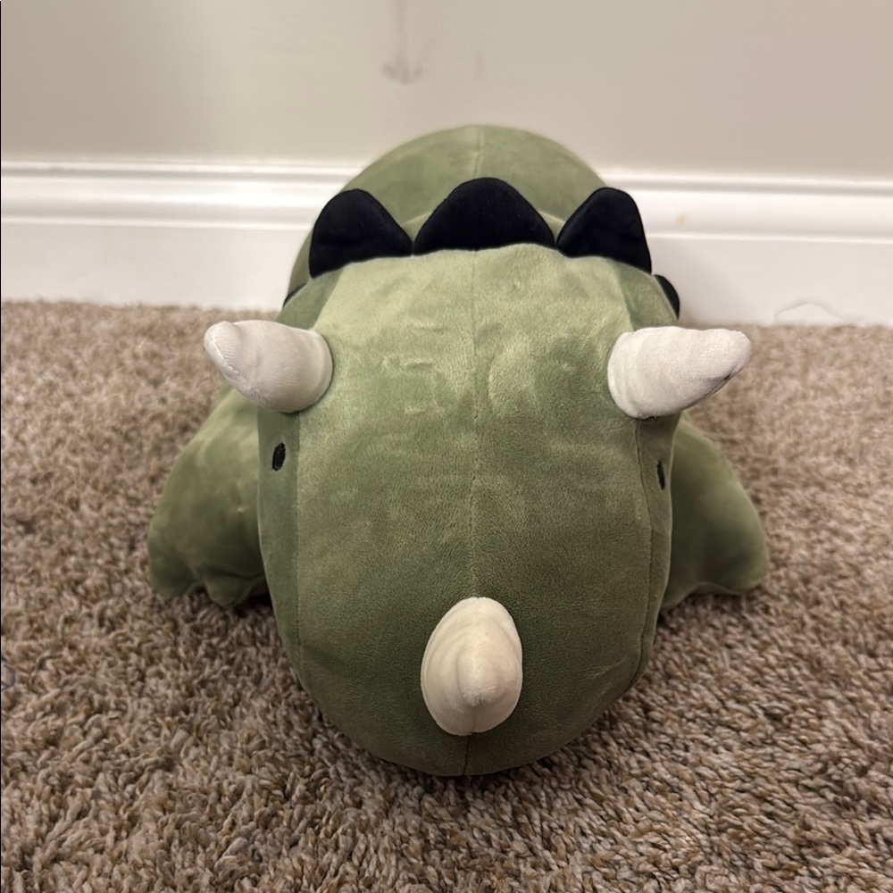 Cuddly Dino Plush by Amazon - Green and Black